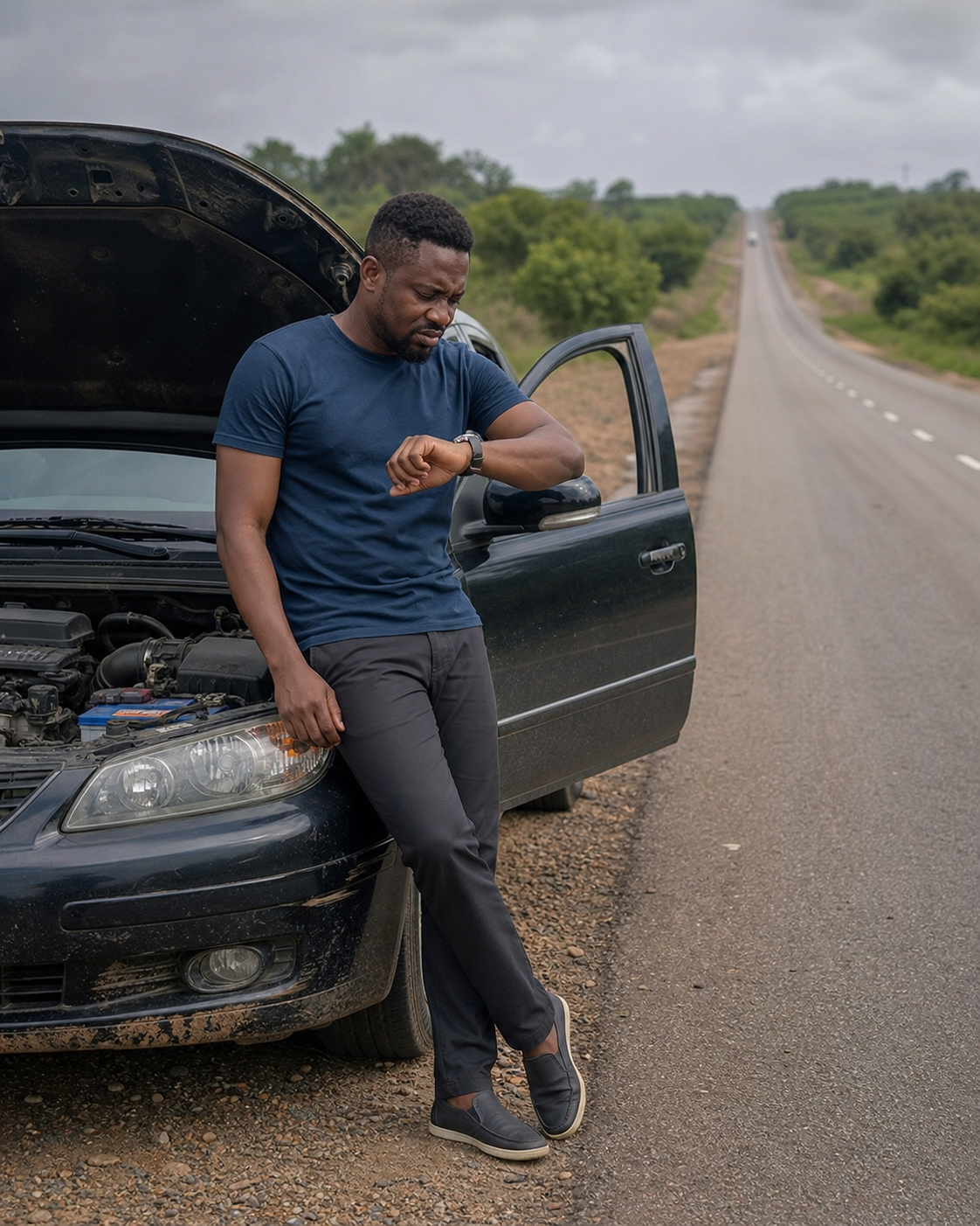 No mechanic nearby